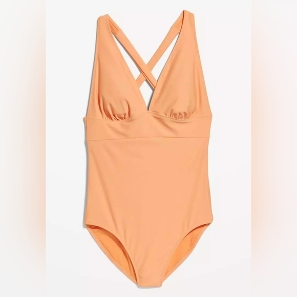 🆕 4X • Old Navy • V-Neck One-Piece Swimsuit - Picture 3 of 3